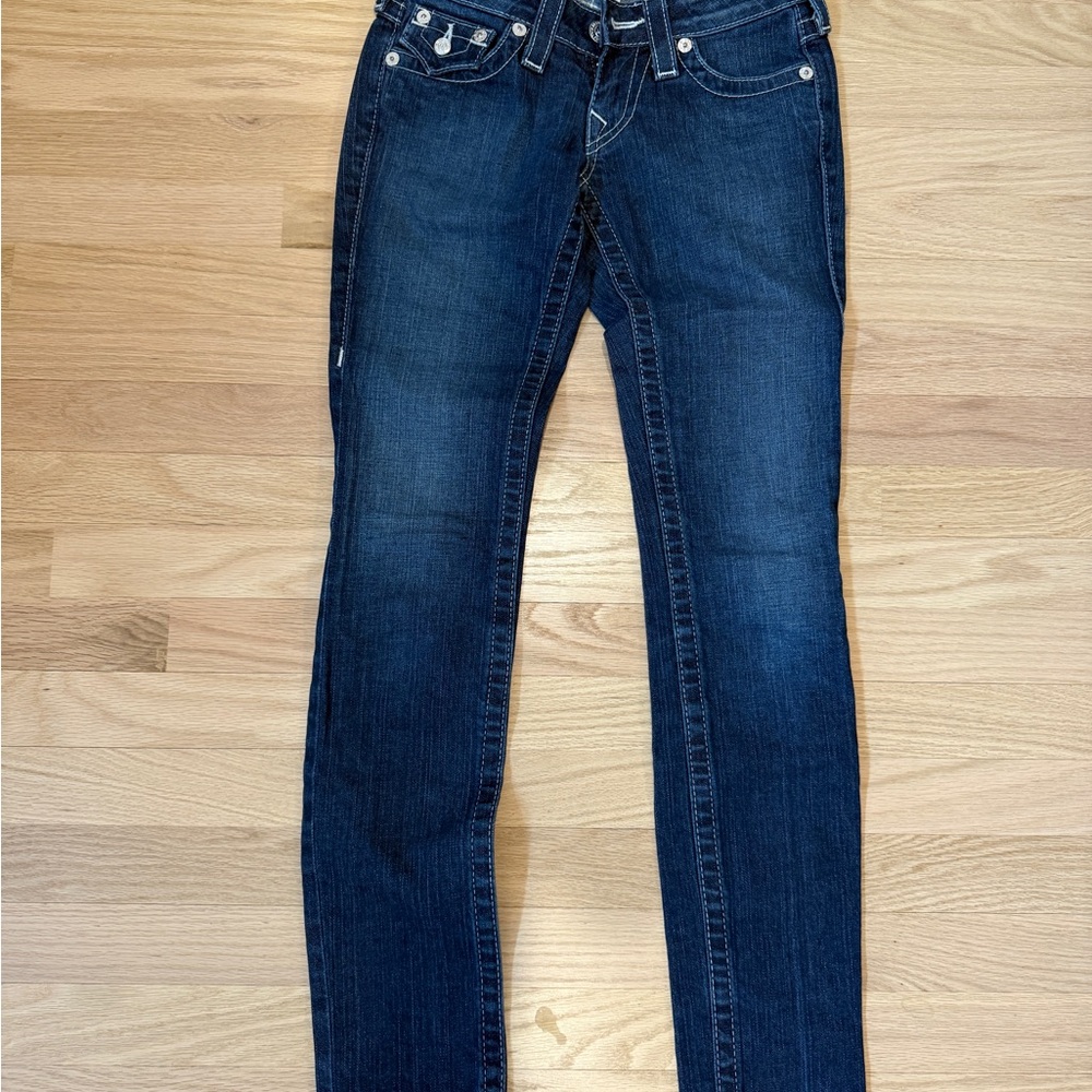 True Religion Dark Blue Women's Skinny Jeans